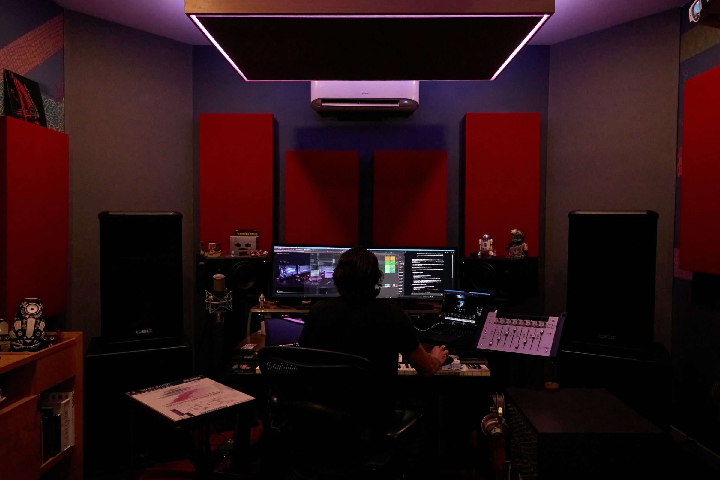 Greg Maloney in his studio