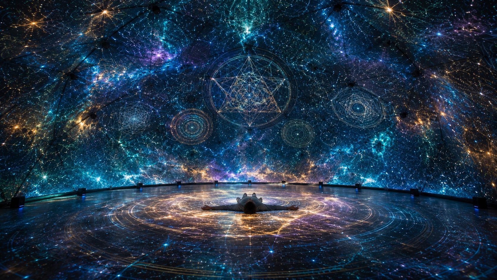 Immersive spatial audio room render