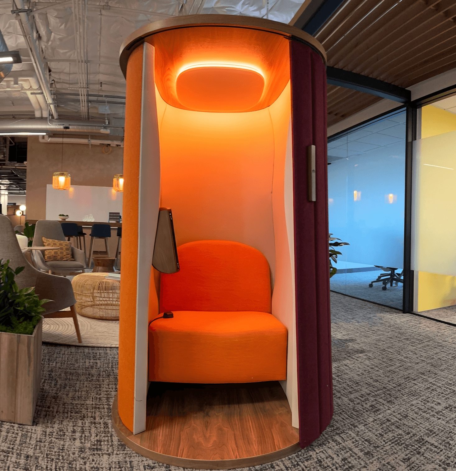 Heal sound meditation pod — Google HQ installation
